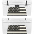 Black & White USA Flag YETI Tundra 65 Hard Cooler Skin